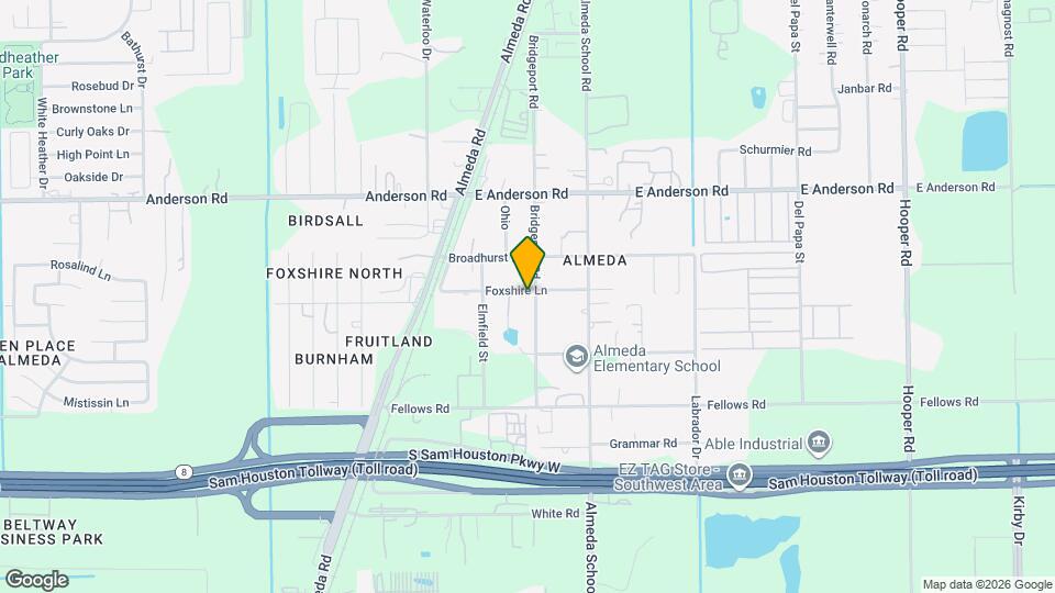 14108 Bridgeport Rd Map and Location Details