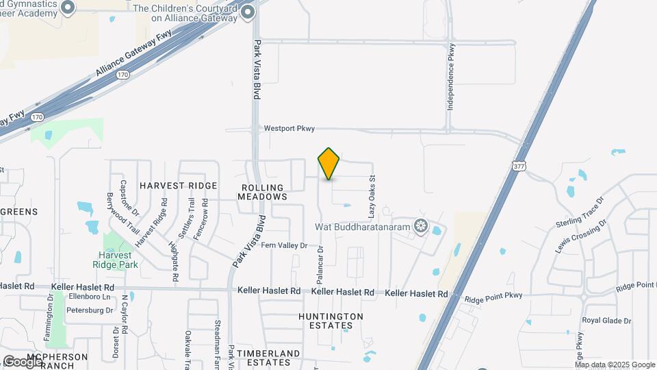 13205 Upland Meadow Ct Mapa y Detalles de la Ubicación