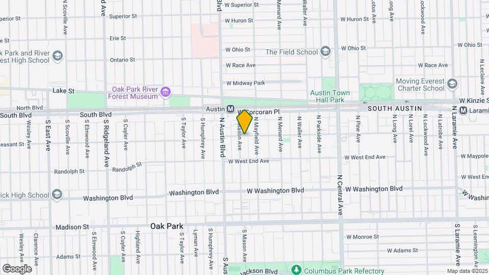 243-245 N Mason Ave Mapa y Detalles de la Ubicación