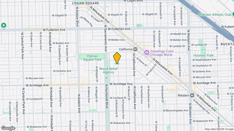 2108 N Richmond St Map and Location Details