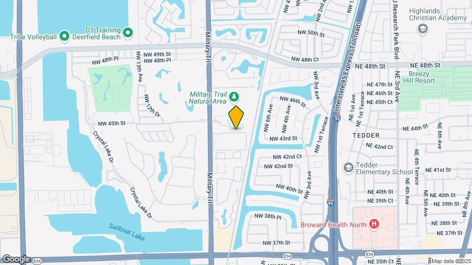 4346 NW 9th Ave Map and Location Details