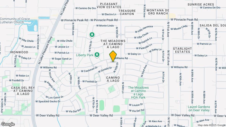 9559 W Cashman Dr Mapa y Detalles de la Ubicación