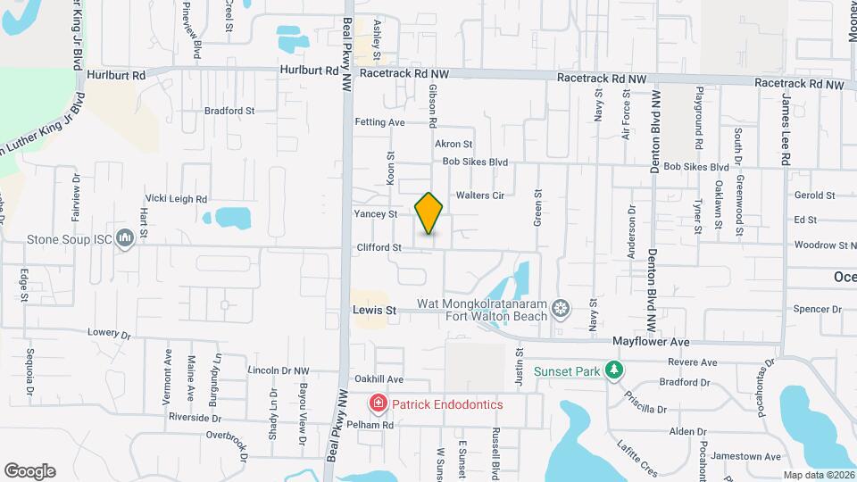 712 Hazel Dr Map and Location Details