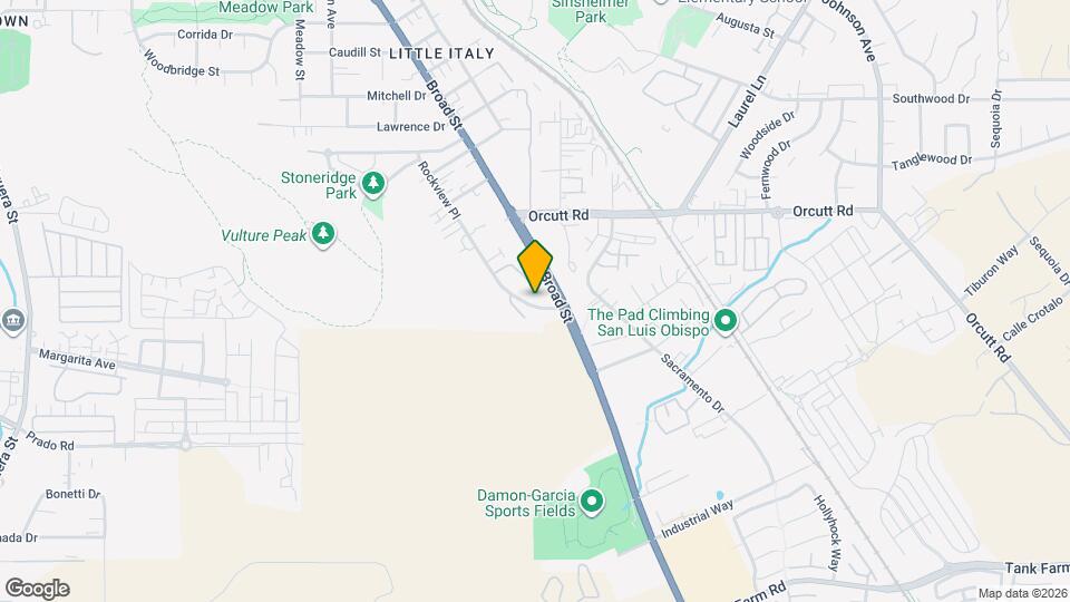 3372 Rockview Pl Map and Location Details