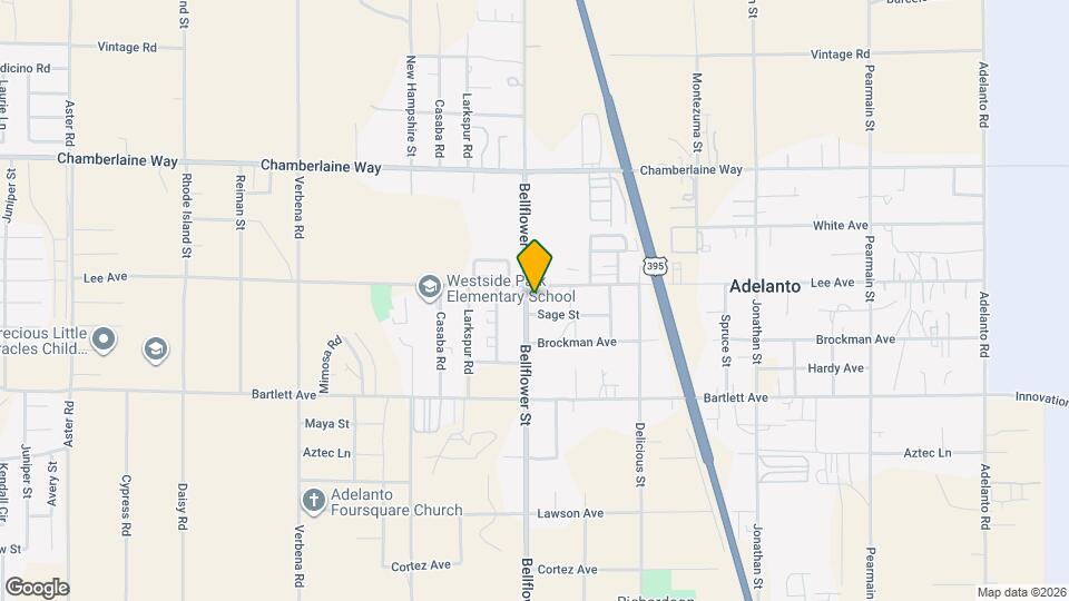 18247 Bellflower St, Unit B Map and Location Details