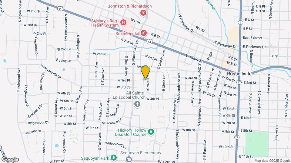 226 W Circle Dr Map and Location Details
