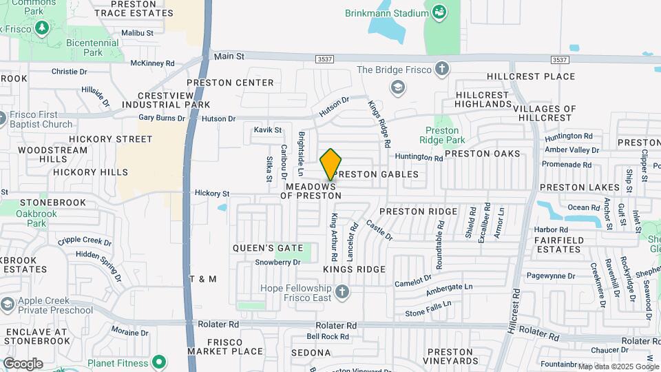 8101 Hyde Park Dr Map and Location Details
