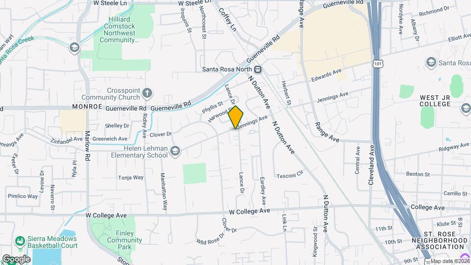 1393 Lance Dr Map and Location Details