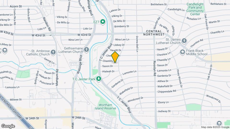 2210 Saxon Dr Map and Location Details