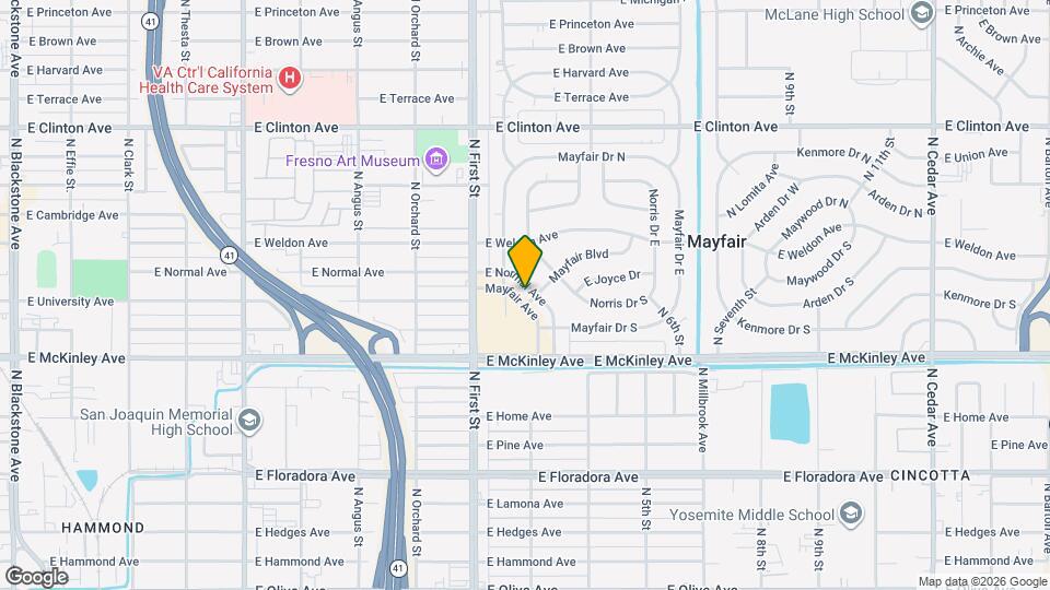 3255 Mayfair Blvd Map and Location Details