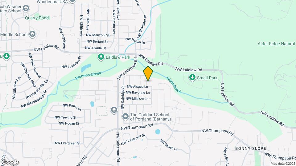 4602 NW 126th Pl Map and Location Details