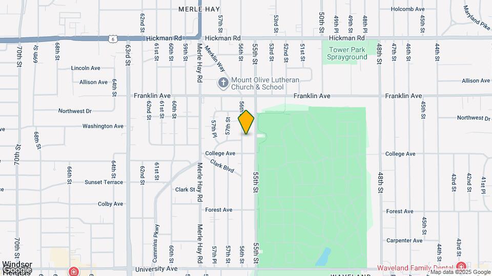 1629 56th St Map and Location Details