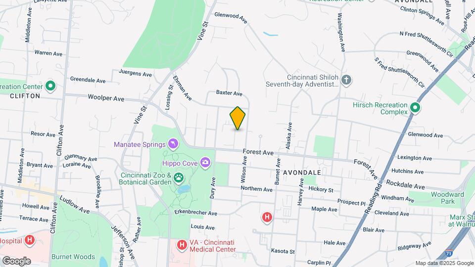 3560 Eden Ave Mapa y Detalles de la Ubicación
