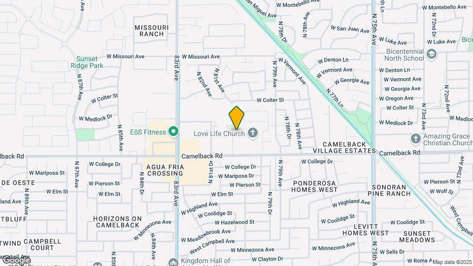 5105 N 81st Ave Map and Location Details