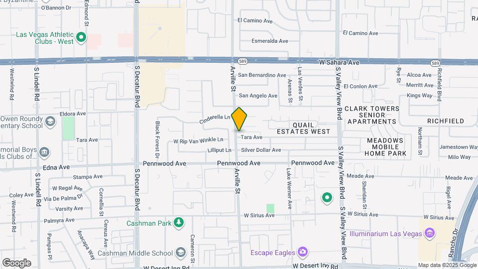 4364 Tara Ave Map and Location Details