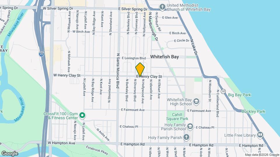 523 E Henry Clay St Map and Location Details