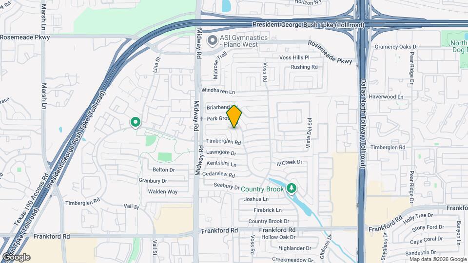 4115 Kirkmeadow Ln Map and Location Details