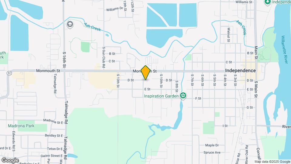 415 S 11th St Map and Location Details