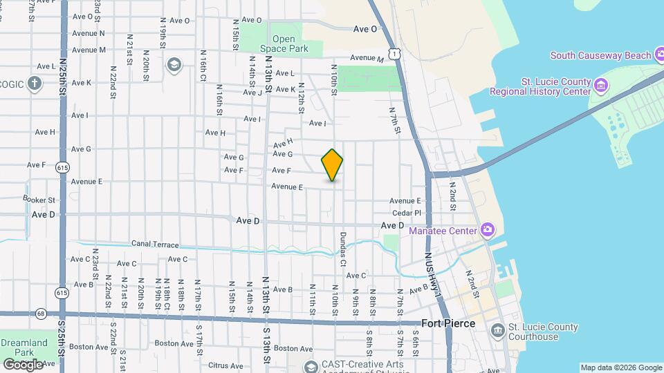 1002 Avenue E Mapa y Detalles de la Ubicación
