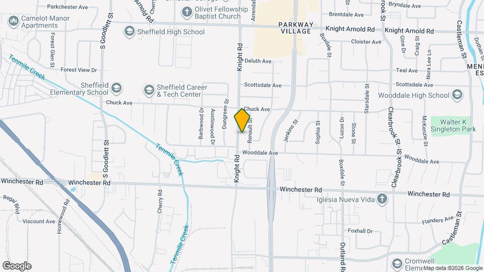 3442 Knight Rd Map and Location Details