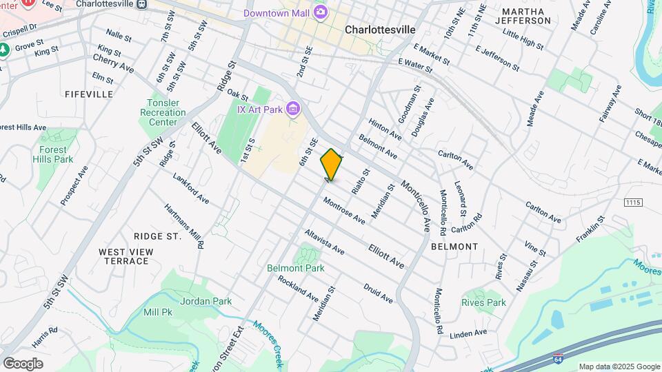 704 Blenheim Ave, Unit #2 Map and Location Details