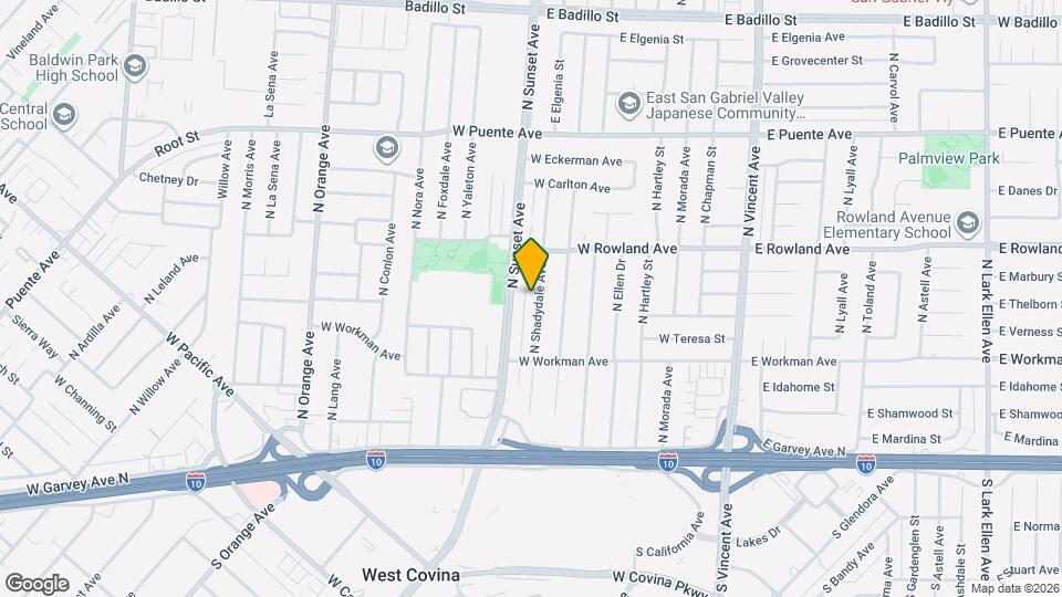 355 N Shadydale Ave Map and Location Details