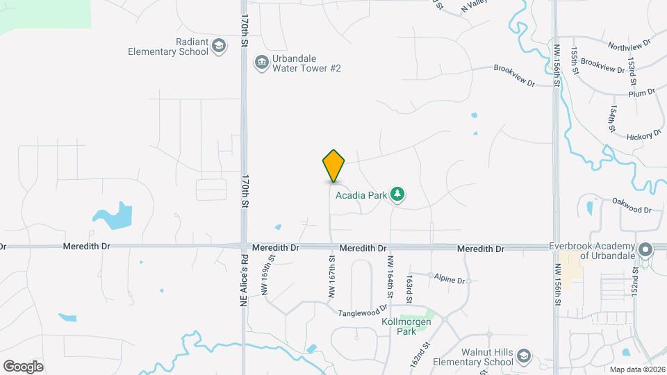 4735 NW 167th St Map and Location Details