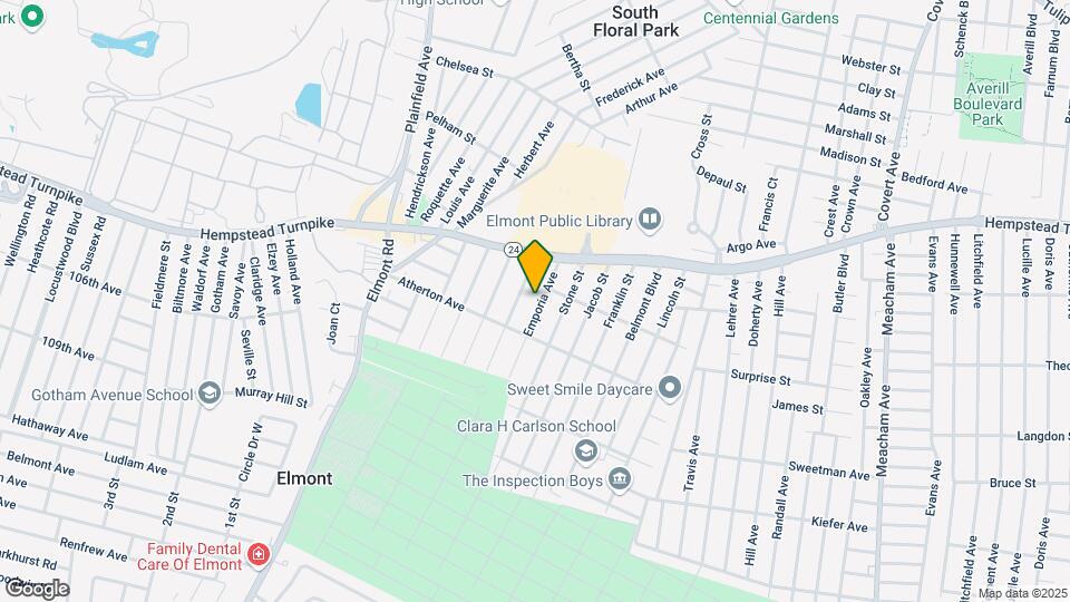 94 Emporia Ave, Unit 2nd floor Map and Location Details