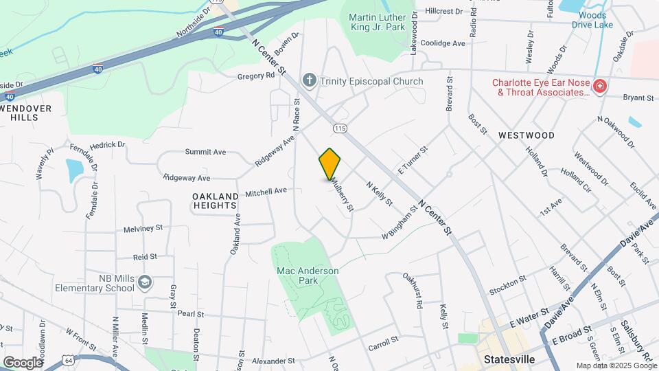 312 Cloverdale Ct Mapa y Detalles de la Ubicación