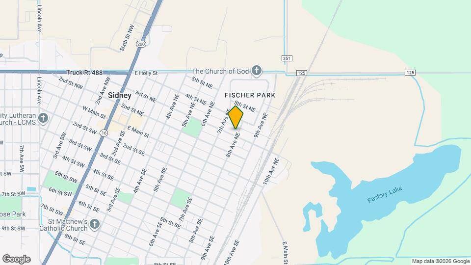 724 3rd St NE Map and Location Details