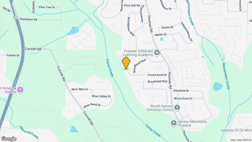 9403 Forest Knoll Dr Map and Location Details