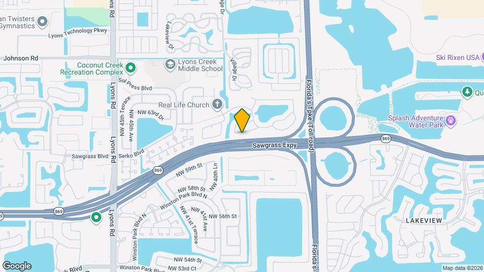 4044 NW 62nd Ct Map and Location Details