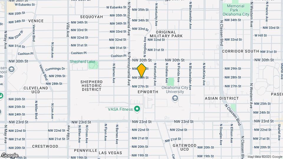 2000 NW 28th St Map and Location Details