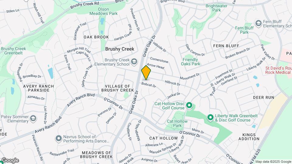 8716 Bobcat Dr Map and Location Details