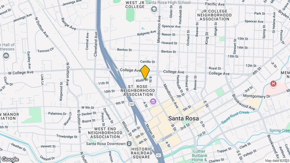 436 Klute St Map and Location Details