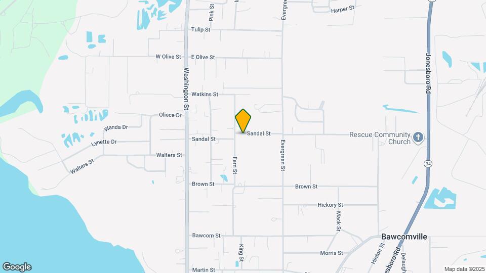 519 Sandal St Map and Location Details