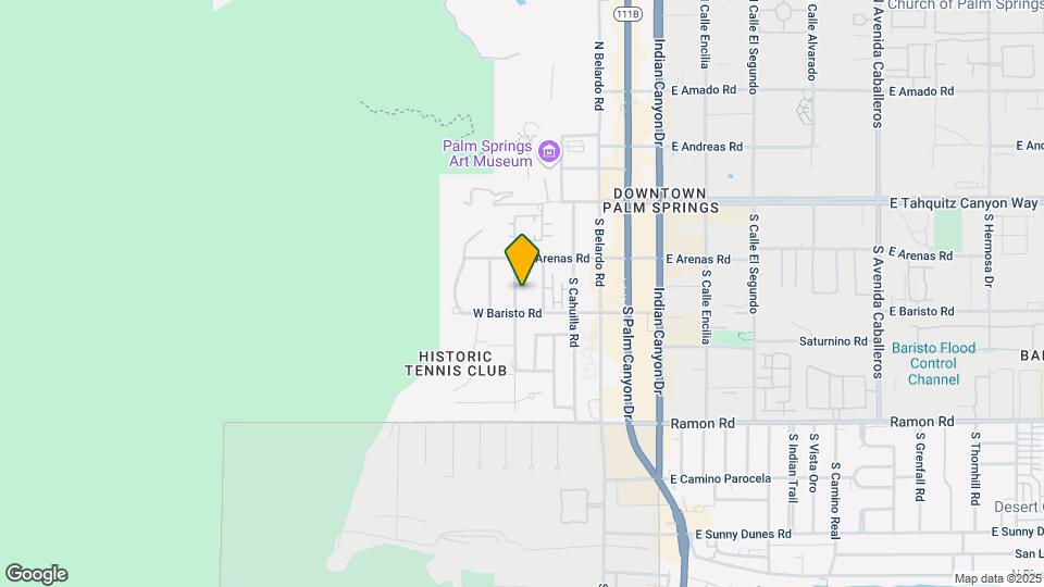 260 S Patencio Ln Map and Location Details