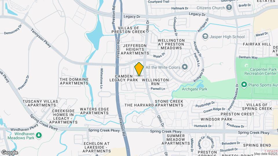 4804 Glen Echo Dr Map and Location Details