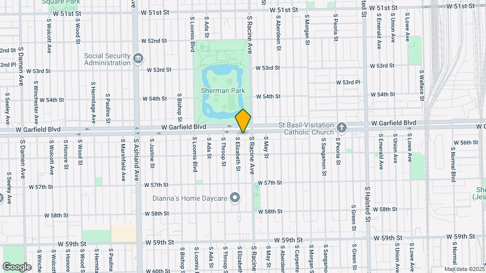 1217 W Garfield Blvd Mapa y Detalles de la Ubicación