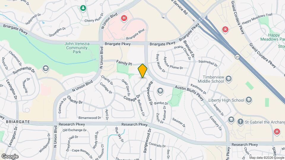 9165 Bellcove Cir Map and Location Details