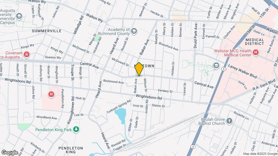 1870 Central Ave Map and Location Details