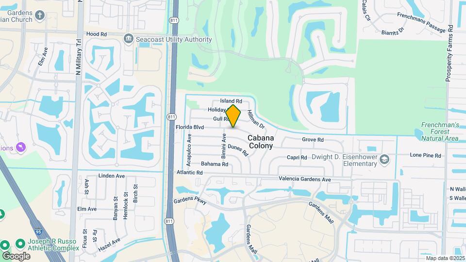 3654 Florida Blvd Map and Location Details