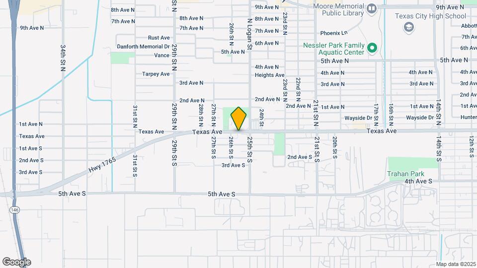 2521 Texas Ave Map and Location Details