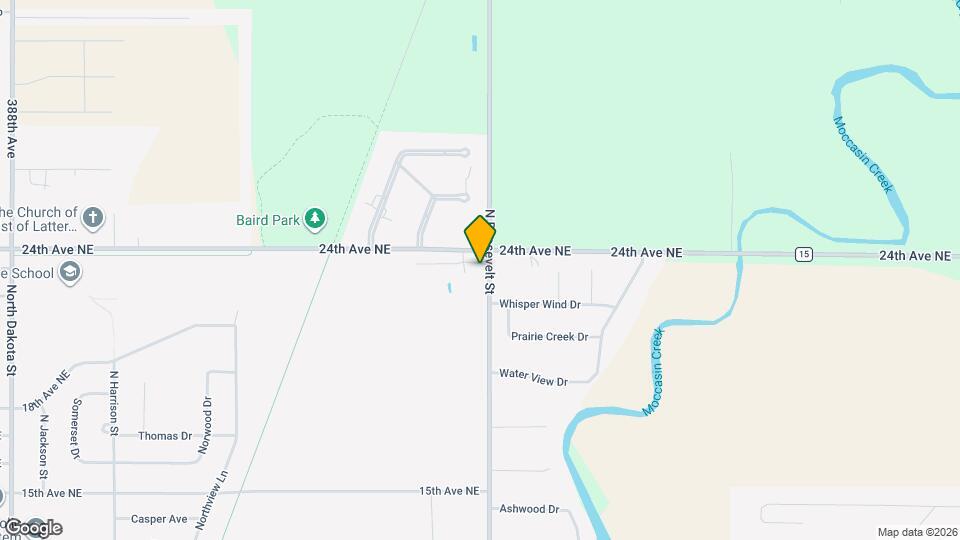 2397 N Roosevelt St Map and Location Details