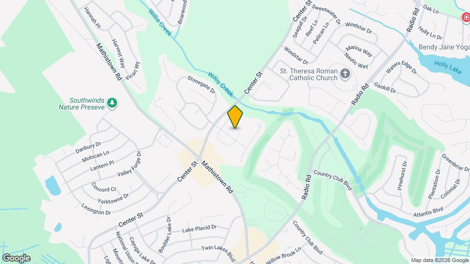 207 E Winged Foot Ct Map and Location Details