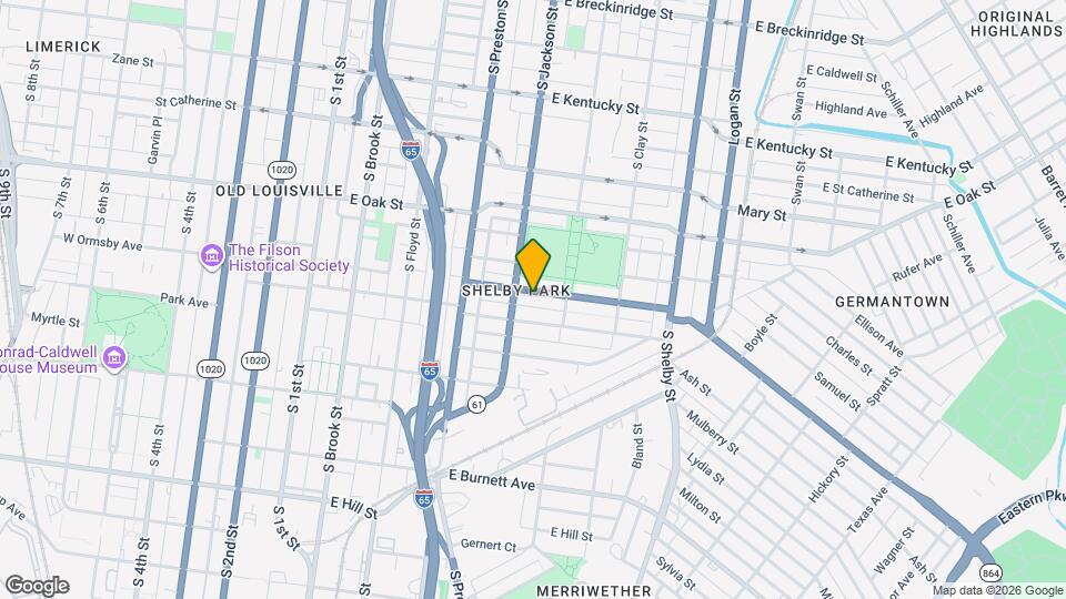 514 Camp St Map and Location Details