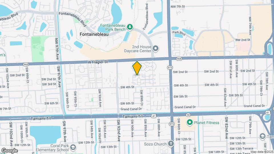 8970 W Flagler St Map and Location Details