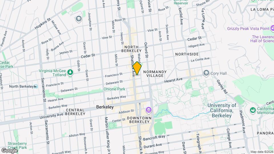 2117 Delaware St, Unit A Map and Location Details