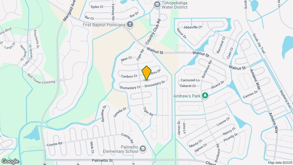 708 Dromedary Dr Map and Location Details