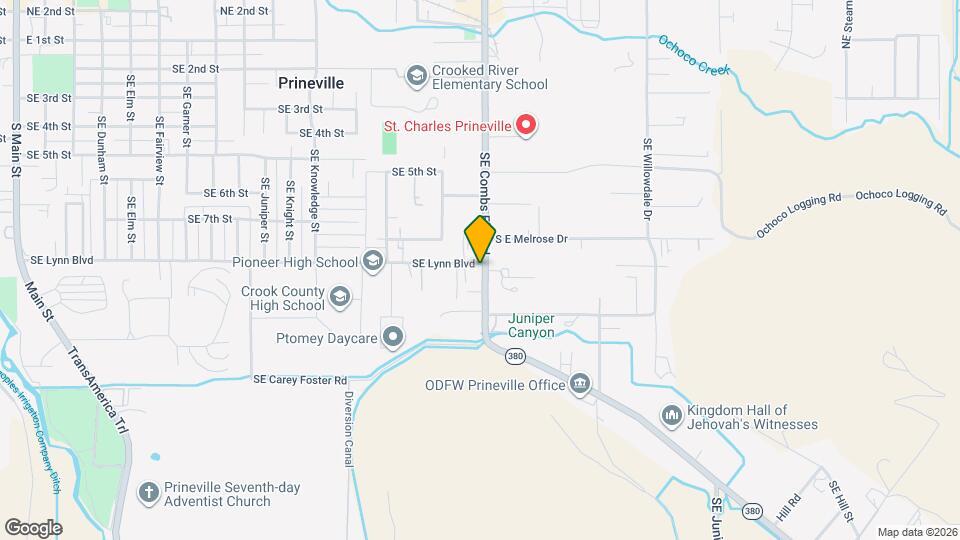 921 SE Combs Flat Rd Map and Location Details